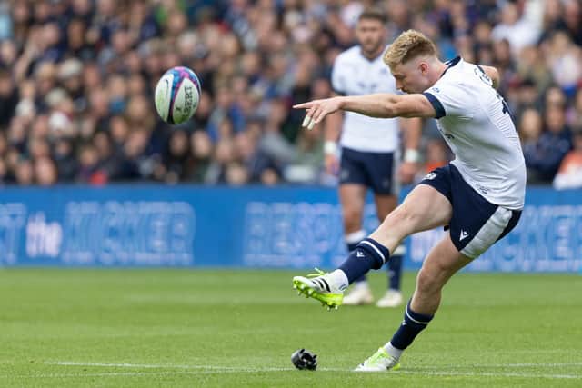 Scotland fly-half Ben Healy, in only his second appearance, played well at Murrayfield.