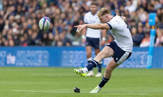 Scotland fly-half Ben Healy, in only his second appearance, played well at Murrayfield.
