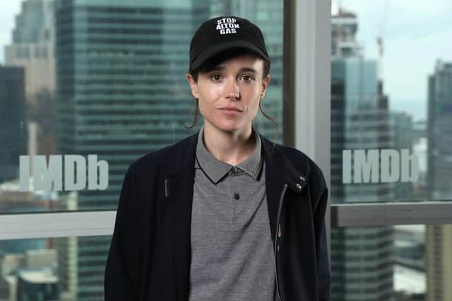 Elliot Page is best known for her performances in Juno and The Umbrella Academy (Getty Images)