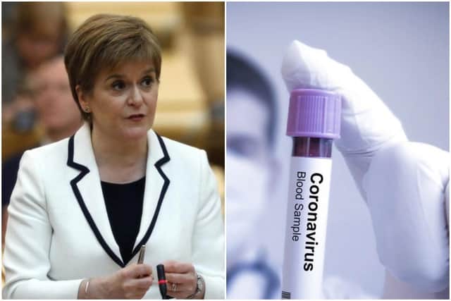 Here are the latest figures on coronavirus cases in Scotland according to the Scottish Government