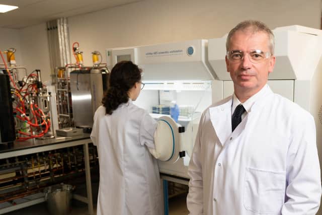 Celtic Renewables founder and president Prof Martin Tangney, a microbiologist, has big plans to roll out the firm's pioneering technology worldwide. Picture: Ashley Coombes/Epic Scotland