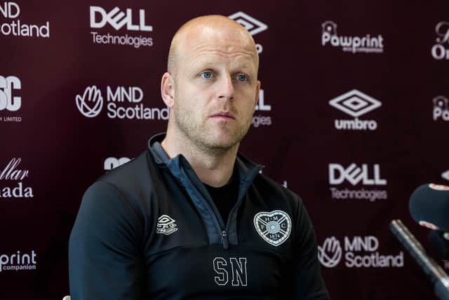 Naismith wants his team to play with calmness when they take on Rangers.