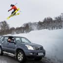 Findlay Farquharson during the filming of Will Gardner & Charlie Wood's ski film, Grounded PIC: Will Gardner/Charlie Wood