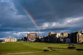 A general view of St Andrew's Old Course back in September.