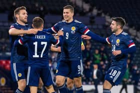 Scotland will perform in front of a capacity crowd at Hampden this weekend. The only other place to see the game live is on Sky Sports. (Photo by Alan Harvey / SNS Group)