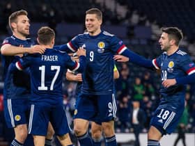 Scotland will perform in front of a capacity crowd at Hampden this weekend. The only other place to see the game live is on Sky Sports. (Photo by Alan Harvey / SNS Group)