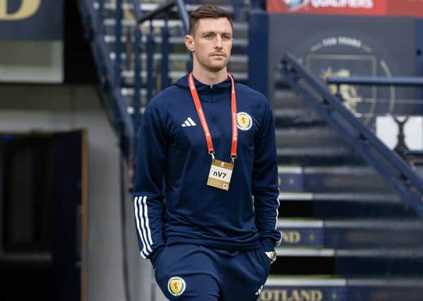 Dom Hyam maintains that the prospect of facing Erling Haaland when Scotland take on Norway next Saturday is "nothing to worry about" but the sort of test any defender should relish. (Photo by Craig Williamson / SNS Group)