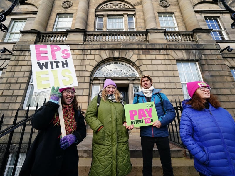 Andrea Bradley, general secretary of the Educational Institute of Scotland (EIS), highlighted the support given to teachers on picket lines as she said the Scottish Government has “miscalculated the mood of parents towards the teachers”.