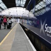 An issue on the line at Port Glasgow is causing disruption