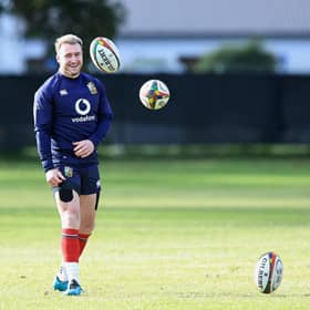 Scotland captain Stuart Hogg will start for the Lions at full-back in the first Test.