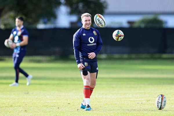 Scotland captain Stuart Hogg will start for the Lions at full-back in the first Test.