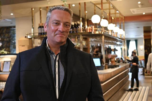 Nic Wood, managing director of Edinburgh-headquartered hospitality group Signature.