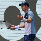 Andy Murray of Great Britain reacts dejected during Men`s Singles final between Andy Murray of Great Britain and Matteo Berrettini of Italy during day seven of the BOSS OPEN at Tennisclub Weissenhof on June 12, 2022 in Stuttgart, Germany. (Photo by Christian Kaspar-Bartke/Getty Images)