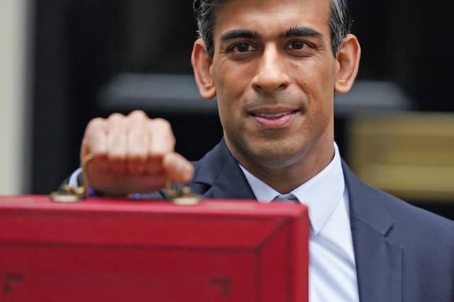 Chancellor of the Exchequer Rishi Sunak leaving 11 Downing Street, London before delivering his Budget to the House of Commons
