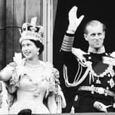 The Queen and Prince Philip wave to the crowd following her coronation at Westminster Abbey on 2 June, 1953 (Picure: INTERCONTINENTALE/AFP via Getty Images)