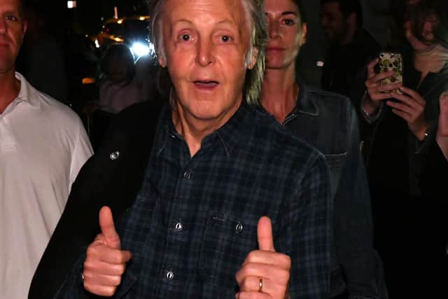 Will it be thumbs up from Macca for Glasto a few days after his 80th birthday?