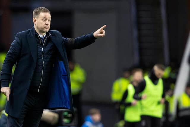 Rangers manager Michael Beale decided to allow Partick Thistle to score after a controversial Malik Tillman goal. (Photo by Alan Harvey / SNS Group)