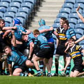 Hawick Harlequins played in the final of the BT Men's Shield at Murrayfield as recently as 2018, losing to Carrick. Picture: Graham Stuart/SNS