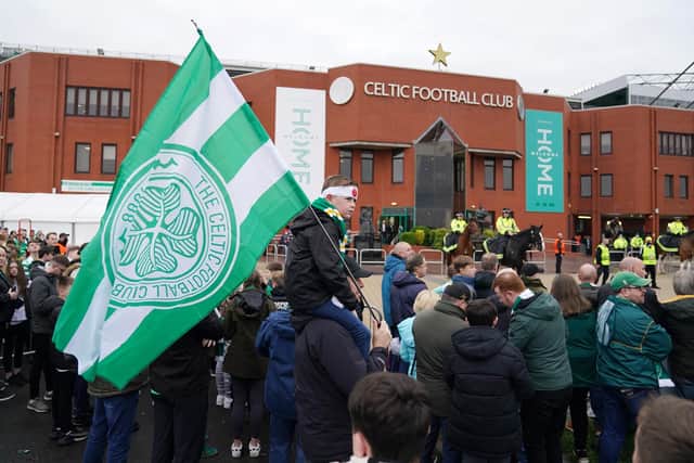 Celtic fans raised almost £18,000 and filled 9 vans as part of their food bank appeal.