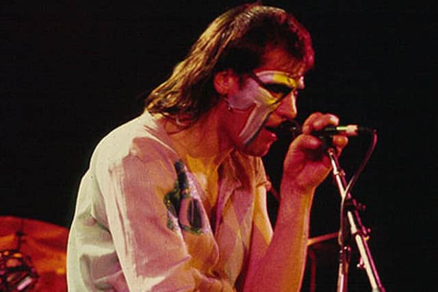 Derek Dick , also known as Fish, performing with Marillion in 1982. PIC: Flickr/PS Parrot/CC