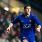Cristiano Ronaldo in action for Manchester Utd. SNS Group Craig Williamson