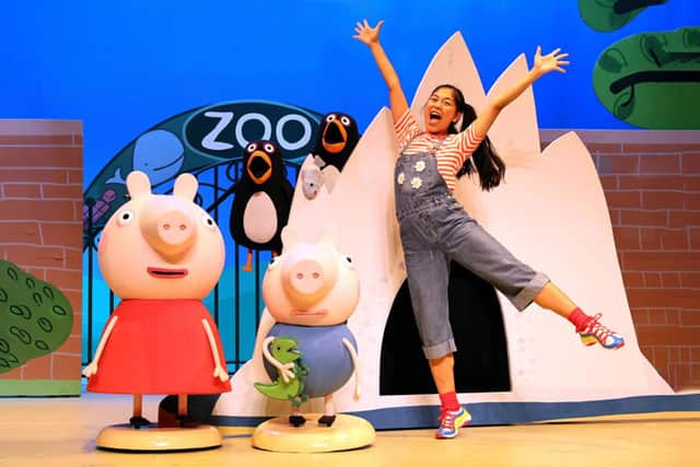 Peppa Pig and friends delight pre-school tots with their Fun Day Out