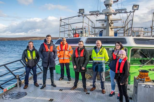 Fred. Olsen has a long-standing connection with the Orkney community