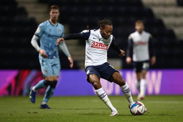 Daniel Johnson of Preston North End. (Photo by Jan Kruger/Getty Images)