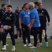 The Scotland squad are preparing for the Six Nations match against France.