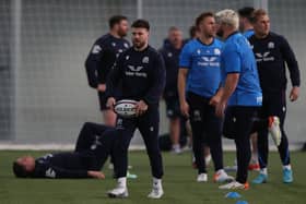 The Scotland squad are preparing for the Six Nations match against France.