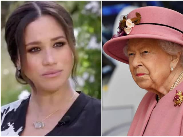 Meghan has been accused of bullying members of Kensington palace staff, Buckingham palace will now investigate the claims (Picture: CBS/Getty Images)