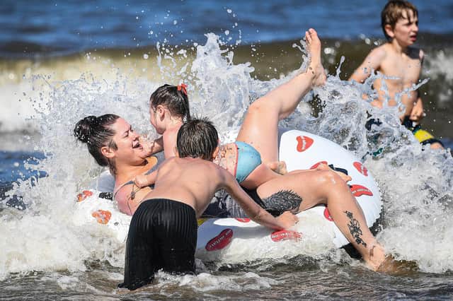 Edinburgh's Portobello beach is back to peak popularity but one correspondent won't be rushing there (Picture: Jeff J Mitchell/Getty Images)