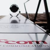 The Ofcom logo outside of its London headquarters (Photo: Bruno Vincent/Getty Images)