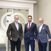 Alastair Lindsay, managing partner at GGFM, Gavin Wilson, and Steve Herkes, managing director of GGFM.
