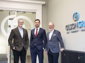 Alastair Lindsay, managing partner at GGFM, Gavin Wilson, and Steve Herkes, managing director of GGFM.