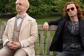 Michael Sheen and David Tennant in Good Omens