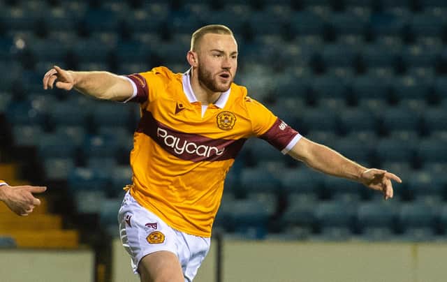 Motherwell midfielder Allan Campbell will leave the club at the end of the season. Picture: SNS