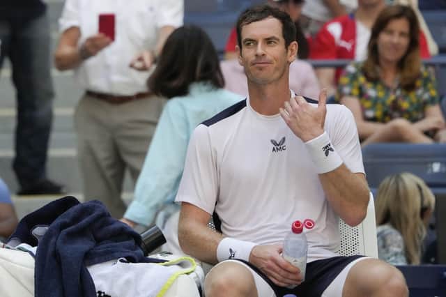 Andy Murray was less than impressed by his performance against Grigor Dimitrov at Flushing Meadows.