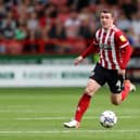 Rangers have been urged to make a move for Sheffield United midfielder John Fleck. (Photo by George Wood/Getty Images)