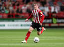 Rangers have been urged to make a move for Sheffield United midfielder John Fleck. (Photo by George Wood/Getty Images)