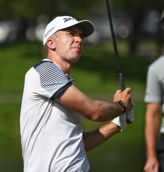 Martin Laird in action during his second round of the US Open qualifier at The Lakes Golf & Country Club in Columbus, Ohio. Picture: Alex Miceli