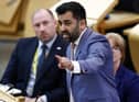 New Scottish First Minister Humza Yousaf at his first First Minister's Questions at the Scottish Parliament. Picture: Jeff J Mitchell/Getty Images