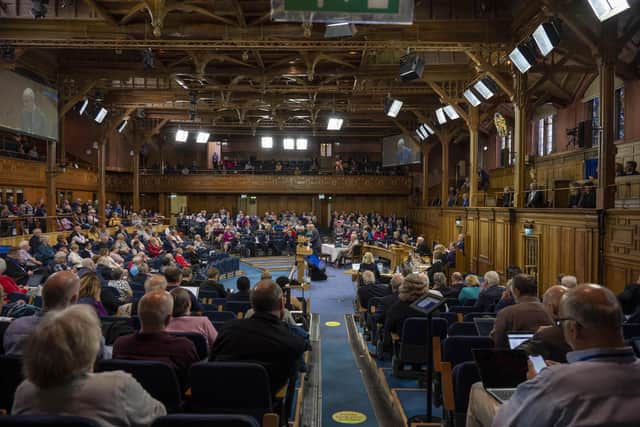 Mr Williams played a key role behind the scenes at the General Assembly for five decades