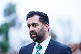 First Minister Humza Yousaf. Image: Peter Summers.