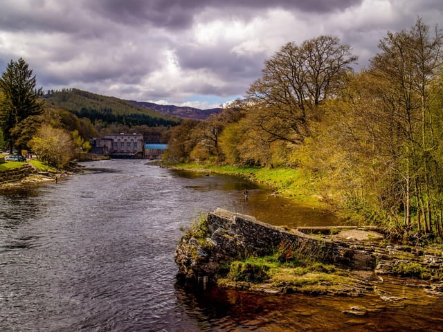 Pitlochry (n.) The background gurgling noise heard in Wimpey Bars caused by people trying to get the last bubbles out of their milkshakes by slurping loudly through their straws.