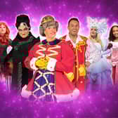 The King's panto cast of Sleeping Beauty