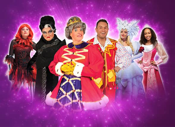 The King's panto cast of Sleeping Beauty