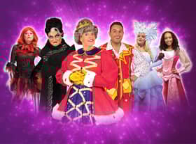The King's panto cast of Sleeping Beauty