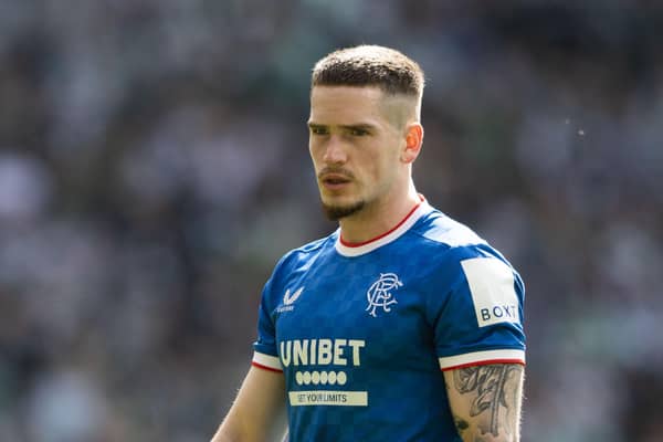 Rangers winger Ryan Kent is reportedly attracting interest from Burnley. (Photo by Craig Foy / SNS Group)