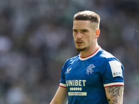 Rangers winger Ryan Kent is reportedly attracting interest from Burnley. (Photo by Craig Foy / SNS Group)